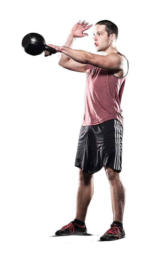 Kettlebell swing online to squat
