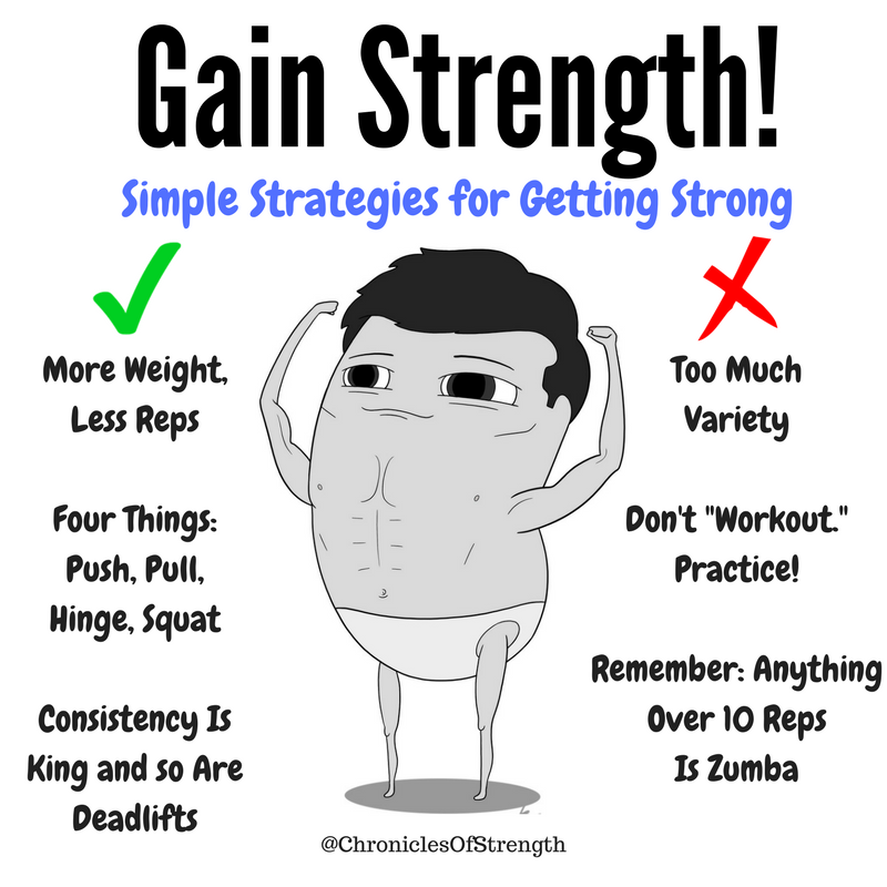 how to get strong