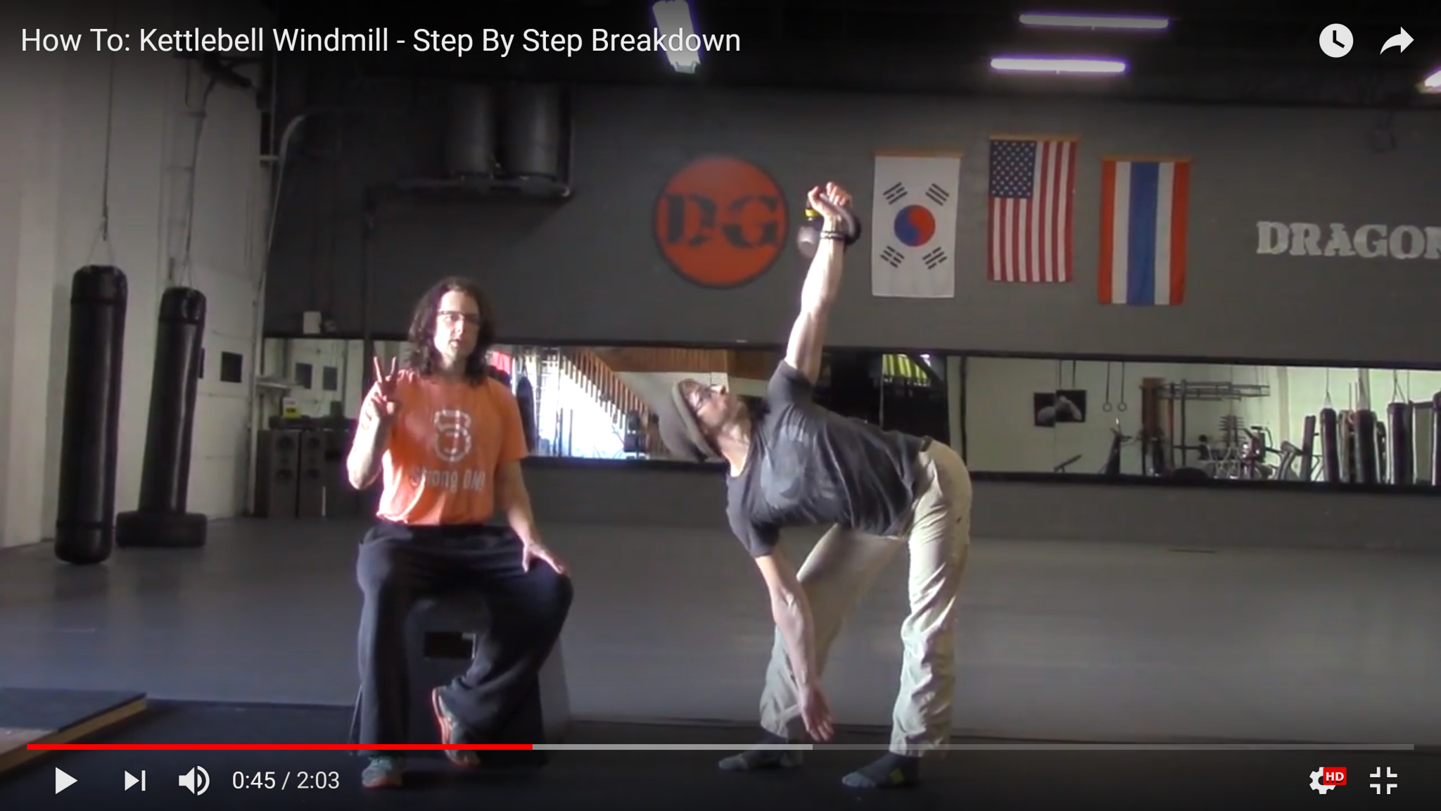 how to kettlebell windmill - step by step breakdown