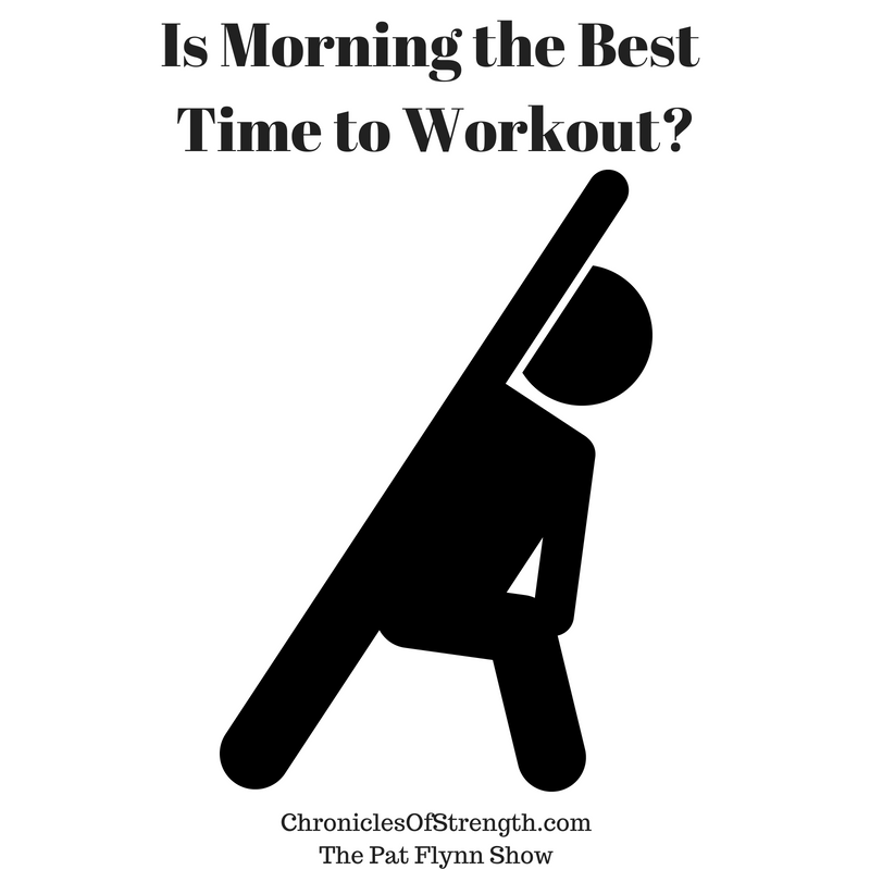 is morning the best time to workout?