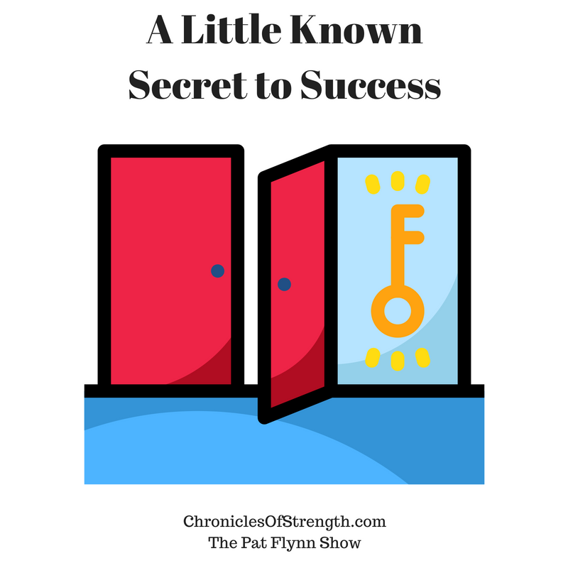 a little known secret to success