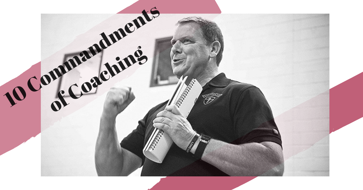 dan john's 10 commandments of coaching