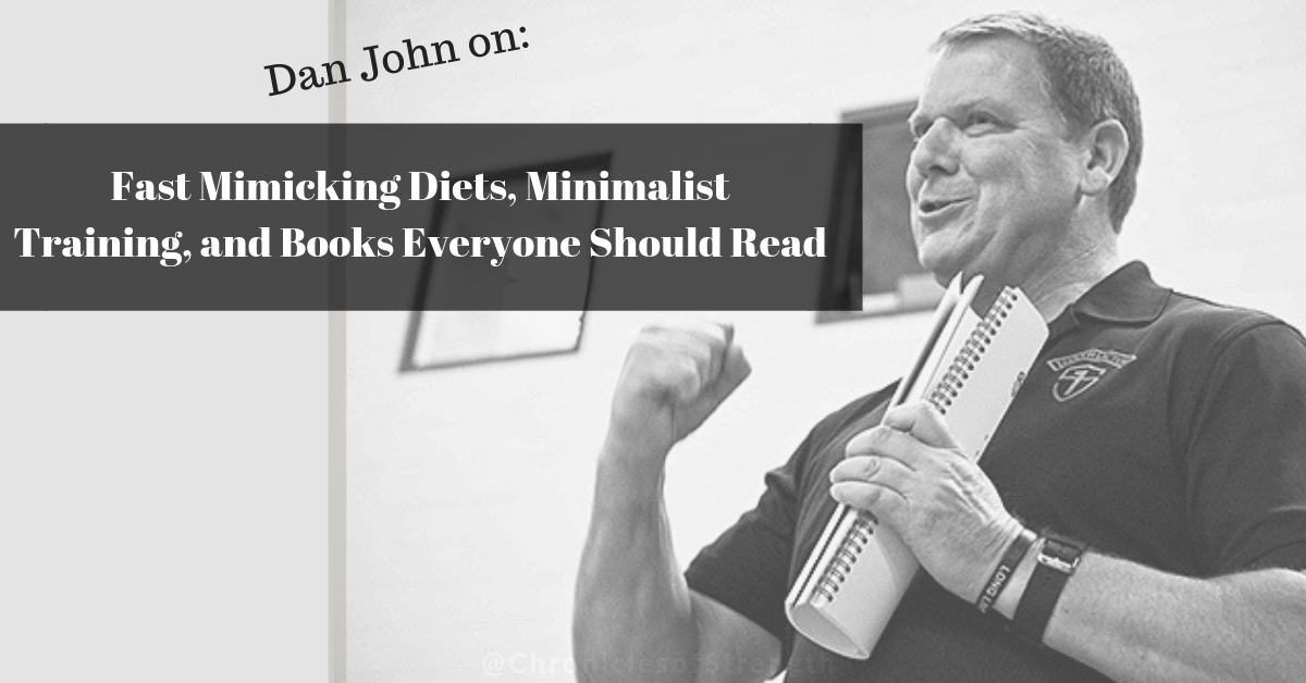 fast mimicking diets,minimalist training,books everyone should read
