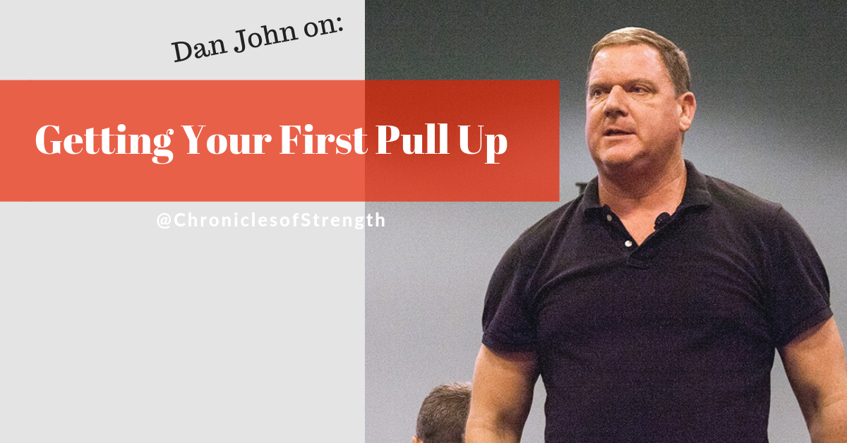 dan john on getting your first pull up