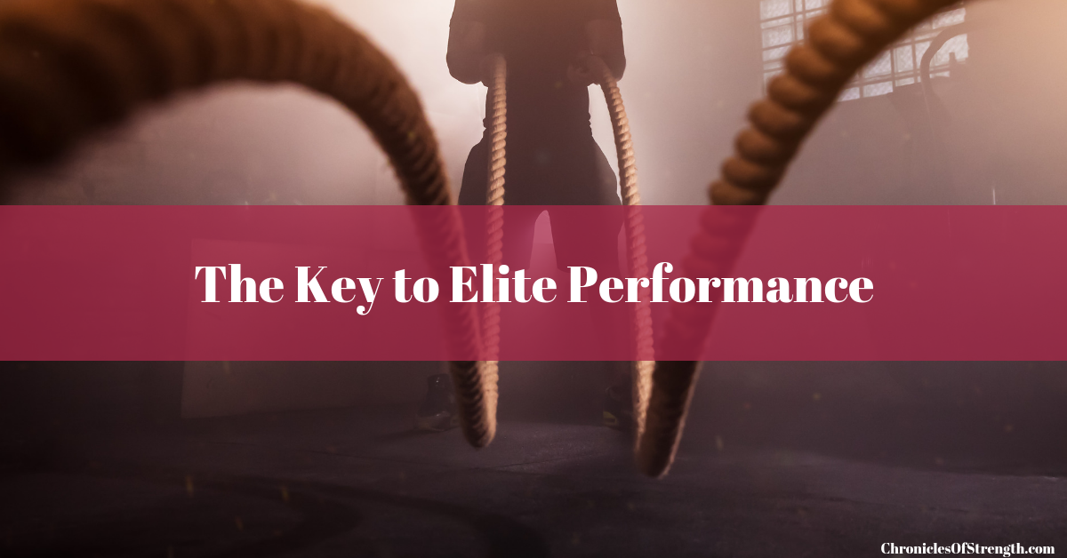 the key to elite performance