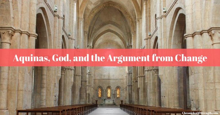 aquinas, god, argument from change