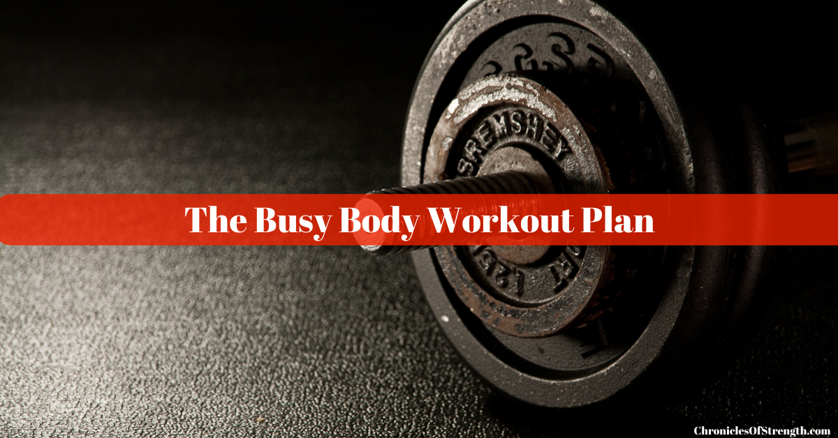 busy body workout plan