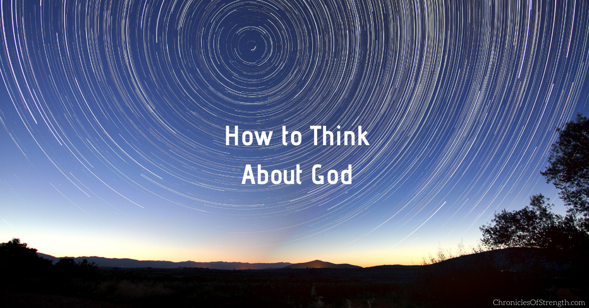 how to think about God